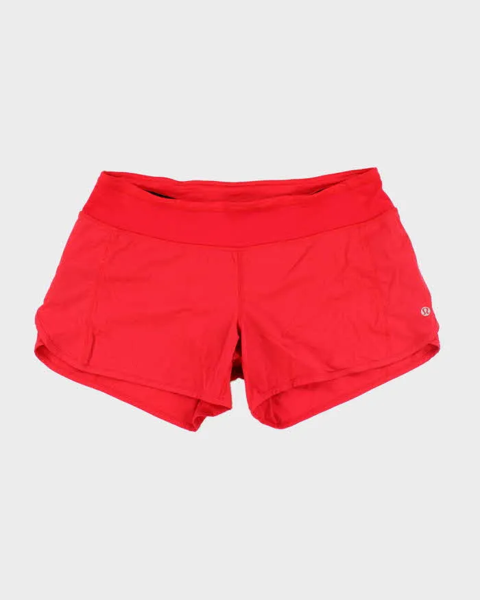 Lululemon Red Shorts - M sold by Rokit