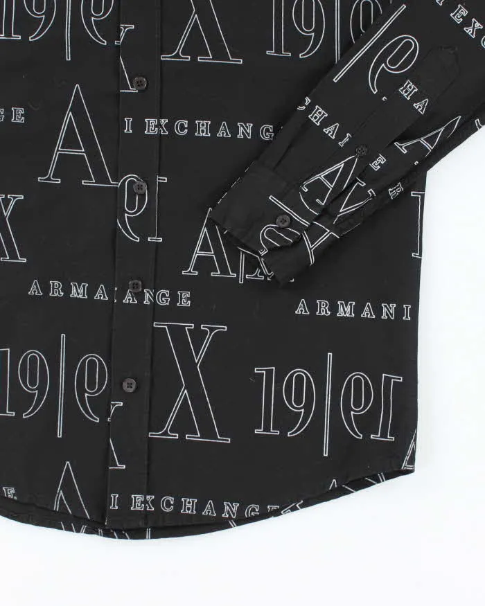 Vintage Y2k 00s Armani Exchange Long Sleeve Shirt - M sold by Rokit product image thumbnail 4