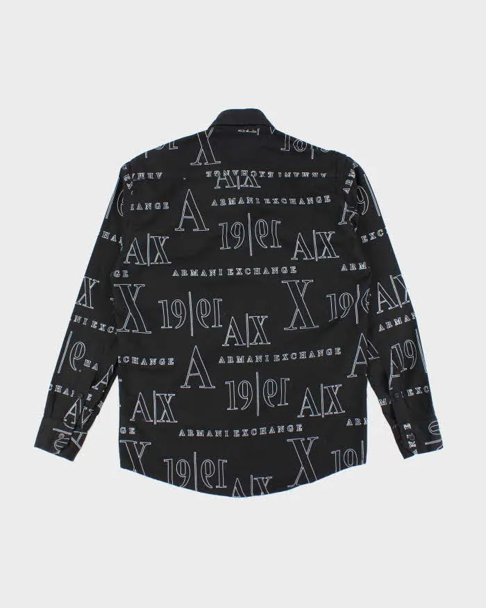 Vintage Y2k 00s Armani Exchange Long Sleeve Shirt - M sold by Rokit product image thumbnail 2