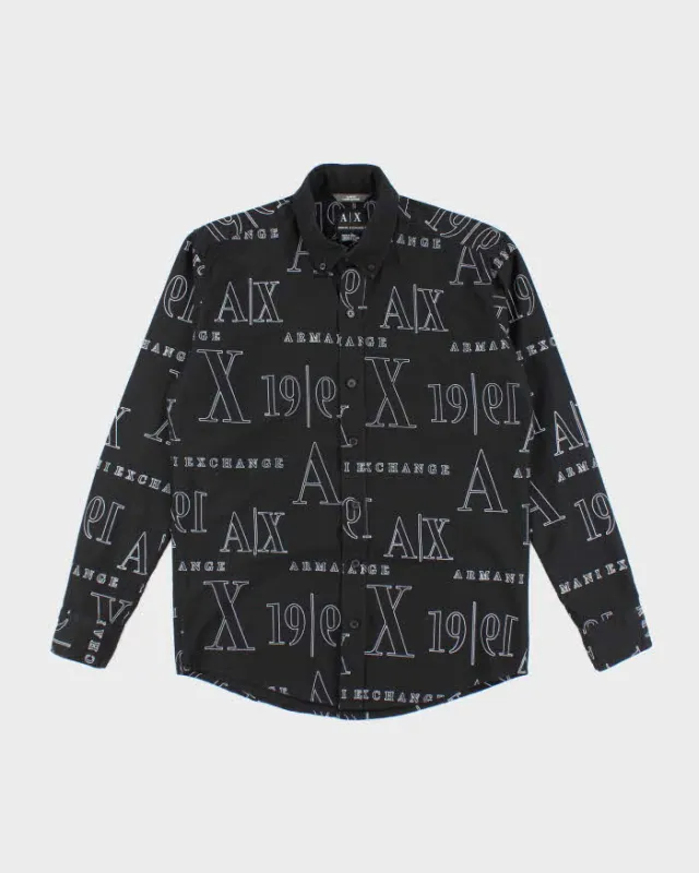 Vintage Y2k 00s Armani Exchange Long Sleeve Shirt - M sold by Rokit