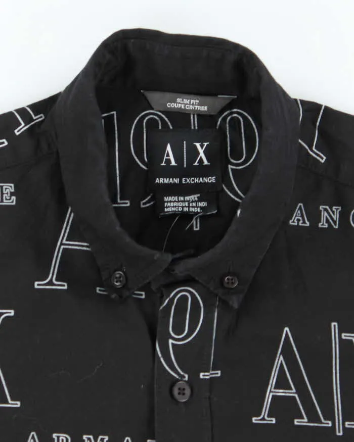 Vintage Y2k 00s Armani Exchange Long Sleeve Shirt - M sold by Rokit product image thumbnail 5