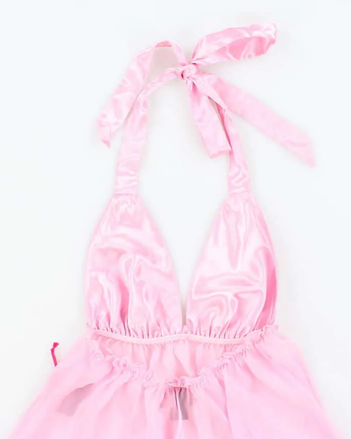 Deadstock Vintage Y2k 00s La Senza Halter Neck Top - XS sold by Rokit product image thumbnail 4