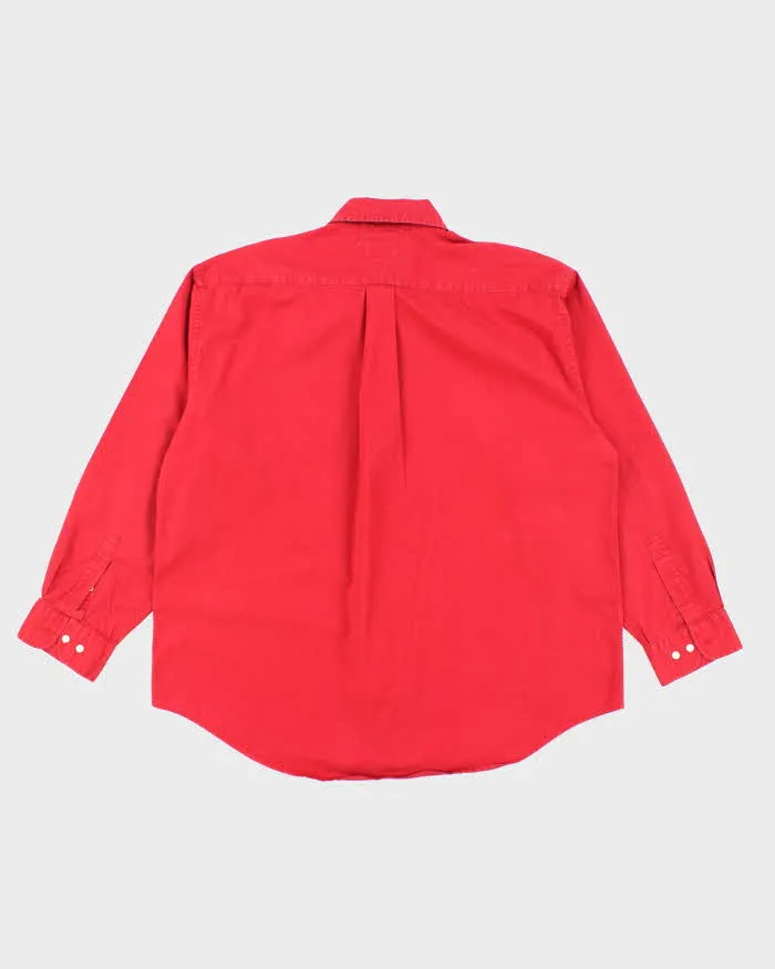 Vintage Tommy Hilfiger Heavyweight Long Sleeve Shirt - XL sold by Rokit product image thumbnail 2