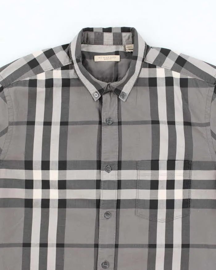 Vintage Burberry Checked Long Sleeve Shirt - M sold by Rokit product image thumbnail 3