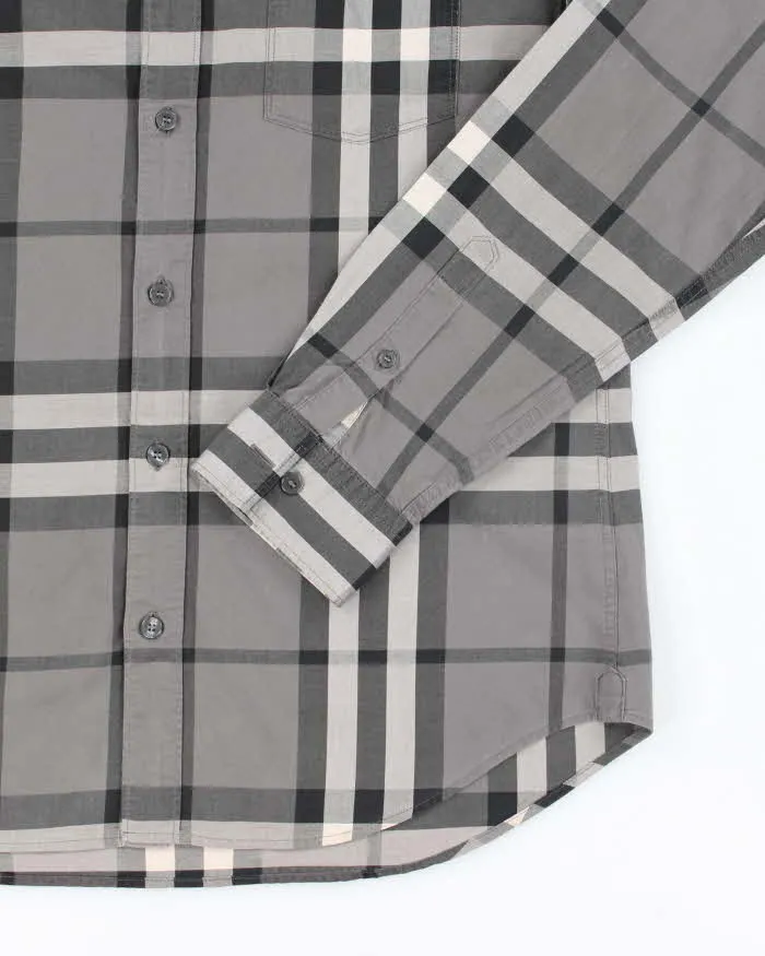 Vintage Burberry Checked Long Sleeve Shirt - M sold by Rokit product image thumbnail 4