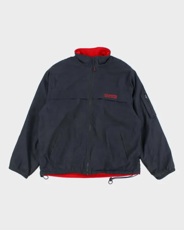 Vintage 90's Chaps Ralph Lauren Reversible Fleece Lined Jacket - L sold by Rokit