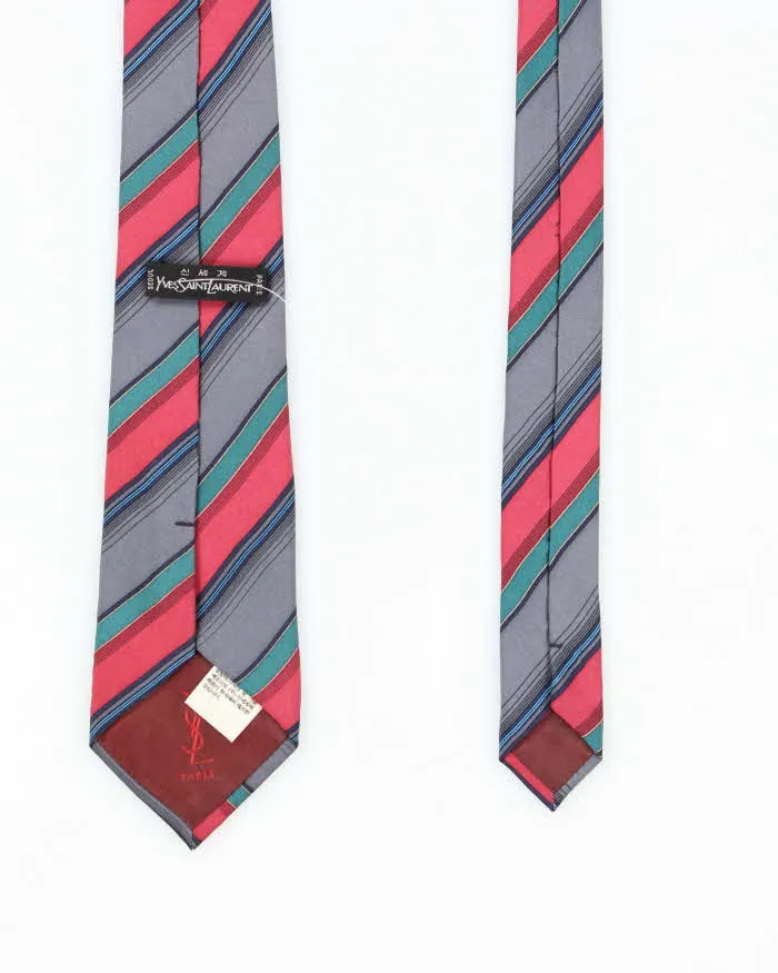 Vintage 90's Yves Saint Laurent Striped Tie sold by Rokit product image thumbnail 2