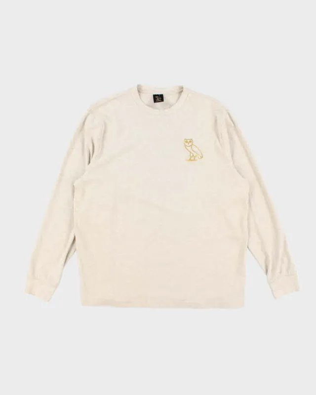 October's Very Own Owl Logo Long-sleeved T-Shirt - XXL sold by Rokit