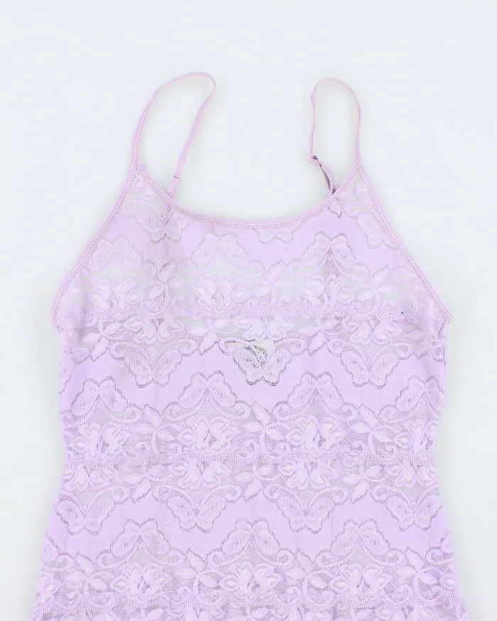 Vintage 90s La Vie En Rose Lace Slip Dress - S sold by Rokit product image thumbnail 3