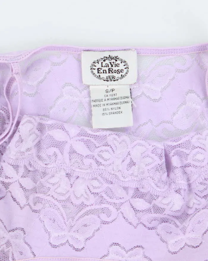 Vintage 90s La Vie En Rose Lace Slip Dress - S sold by Rokit product image thumbnail 5