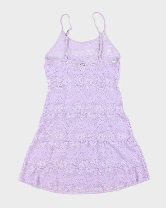 Vintage 90s La Vie En Rose Lace Slip Dress - S sold by Rokit product image thumbnail 2
