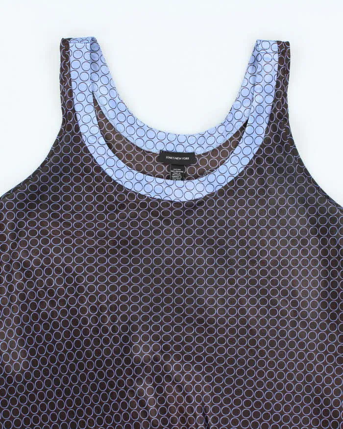 Vintage 00s Jones New York Satin Slip Dress - L sold by Rokit product image thumbnail 3