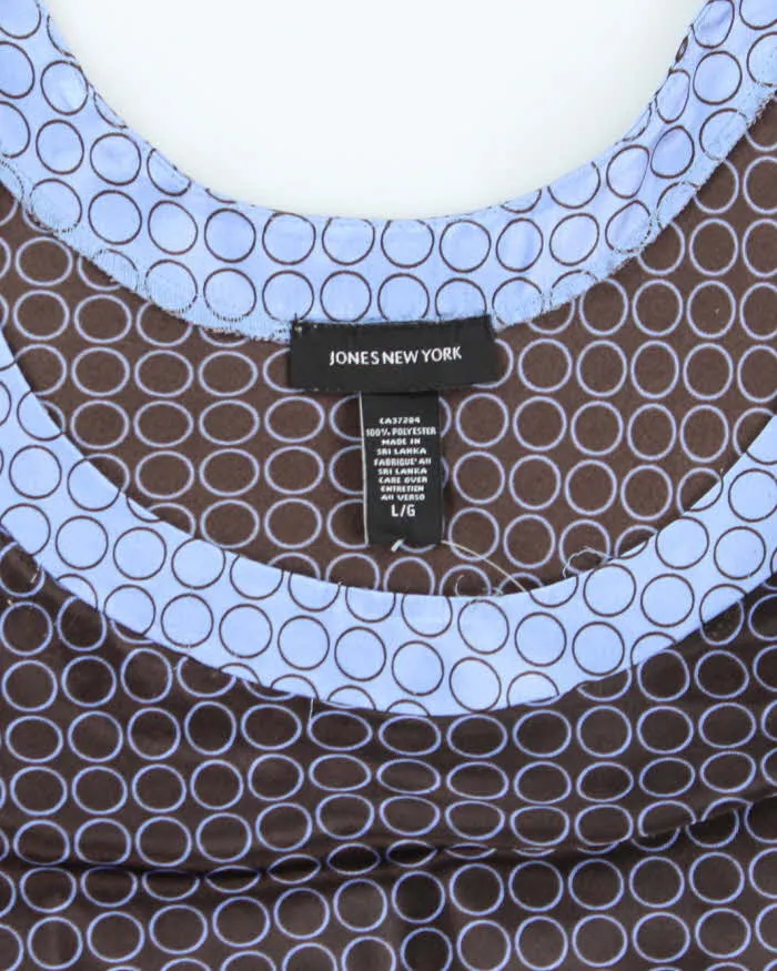 Vintage 00s Jones New York Satin Slip Dress - L sold by Rokit product image thumbnail 5