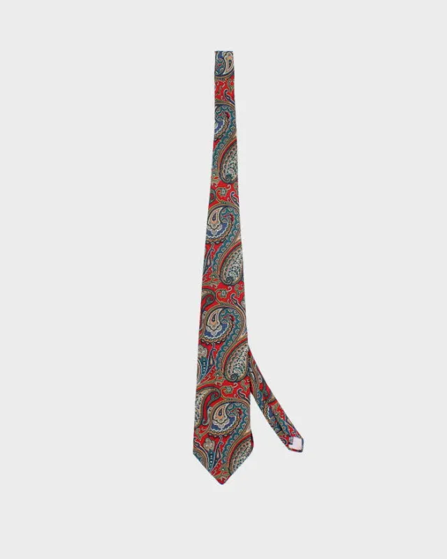 Vintage 90s Christian Dior Silk Tie made by Dior