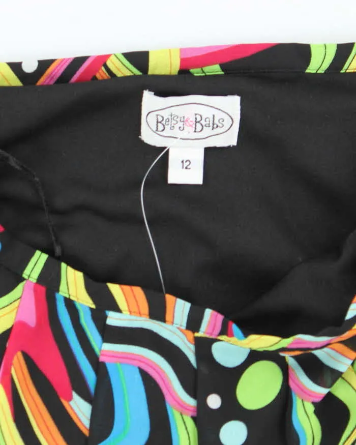 Vintage 90s Betsy & Bab Handkerchief Hem Pattern Skirt - XS sold by Rokit product image thumbnail 5