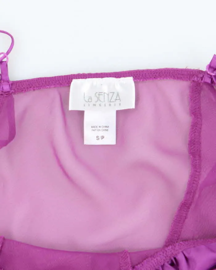 Vintage Y2k 00s La Senza Ruffle Mesh Cami - S sold by Rokit product image thumbnail 5