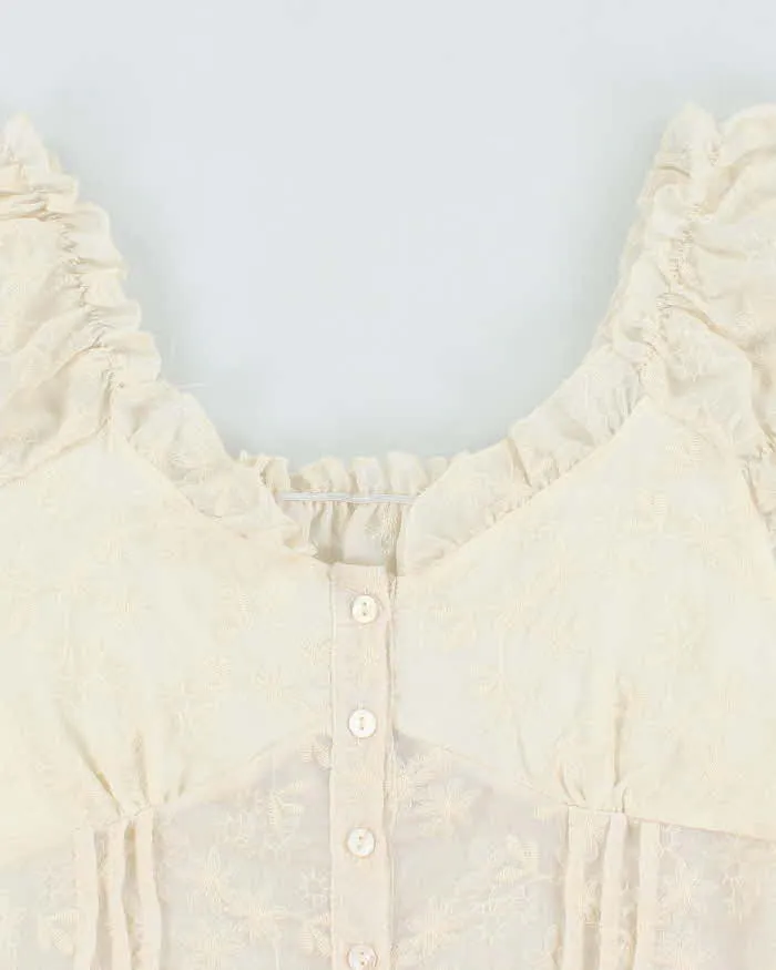 Vintage Y2k 00s YI Duo Milkmaid Top - S sold by Rokit product image thumbnail 3