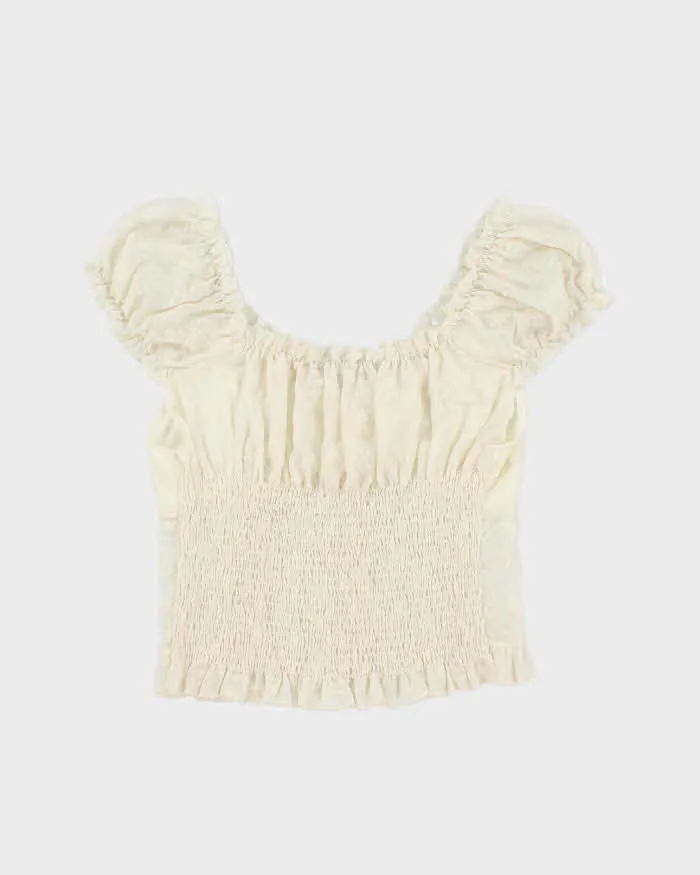 Vintage Y2k 00s YI Duo Milkmaid Top - S sold by Rokit product image thumbnail 2