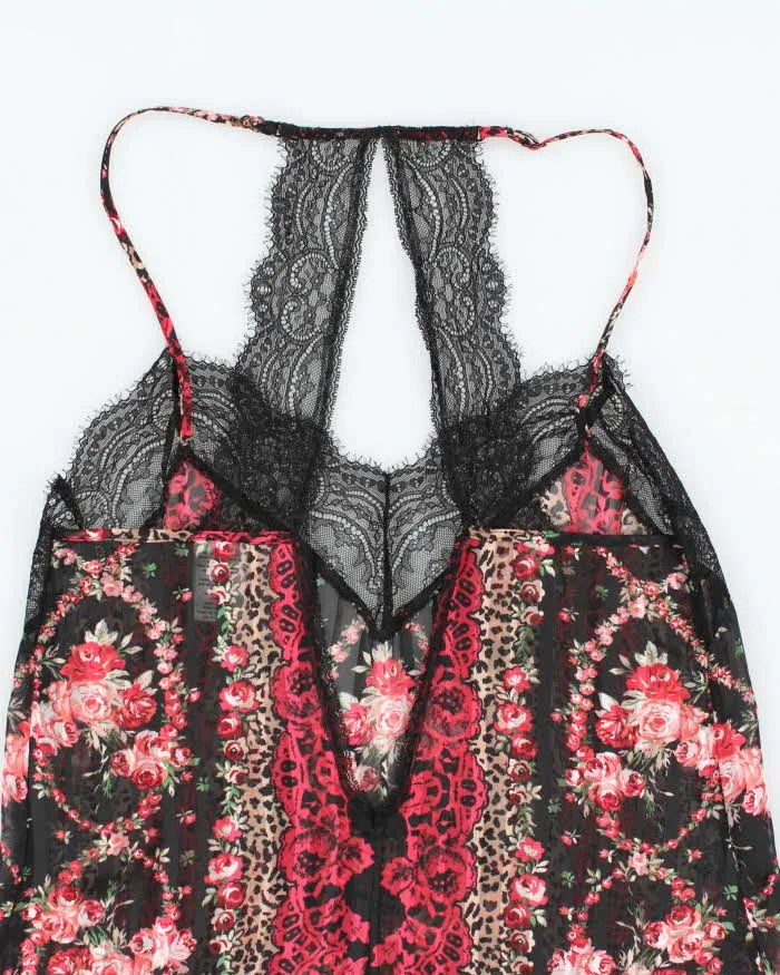 Vintage Y2k 00s In Bloom Mesh Slip Dress - M sold by Rokit product image thumbnail 4