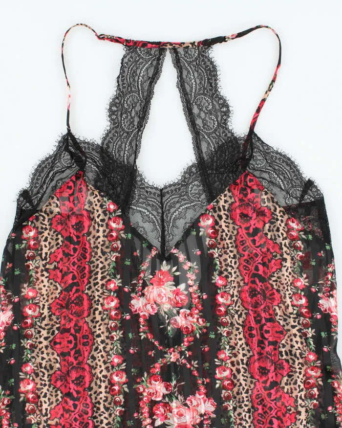 Vintage Y2k 00s In Bloom Mesh Slip Dress - M sold by Rokit product image thumbnail 3