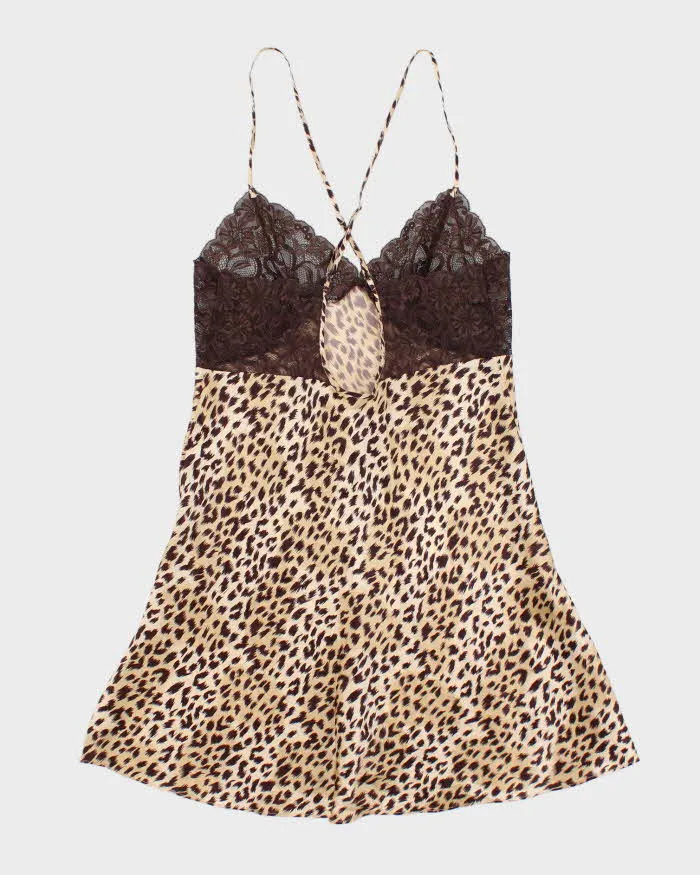 Vintage Y2k 00s La Senza Leopard Print Slip Dress - S sold by Rokit product image thumbnail 2