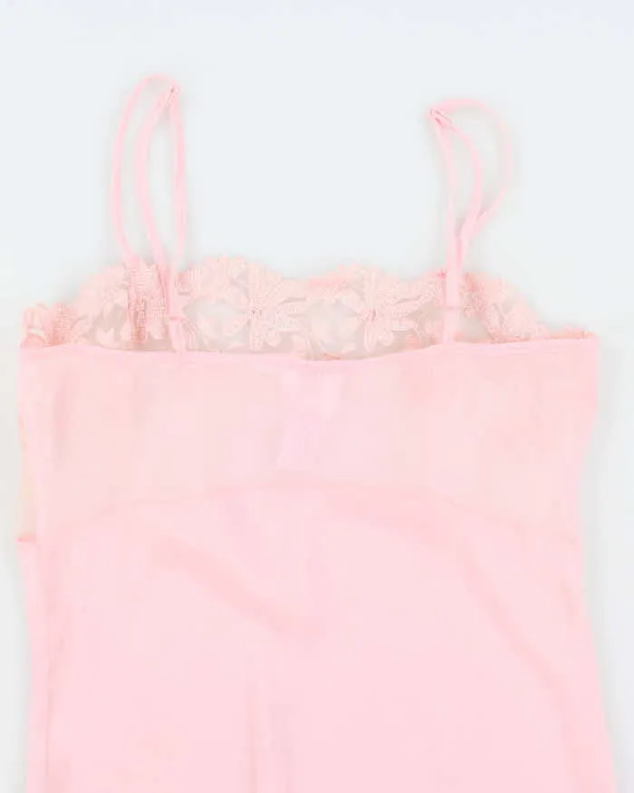 Vintage 90s La Vie En Rose Lace Mesh Dress - S sold by Rokit product image thumbnail 4