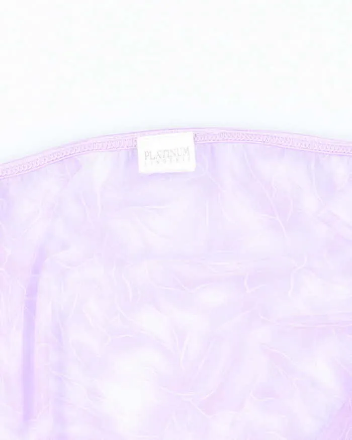 Vintage Y2k 00s Platinum Lingerie Mesh Cami - S sold by Rokit product image thumbnail 5