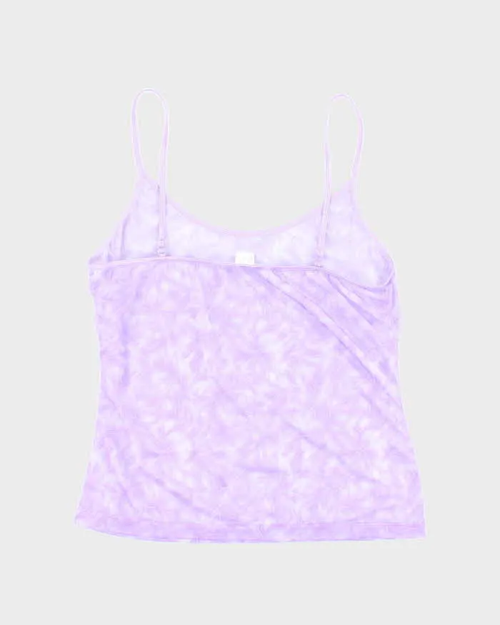 Vintage Y2k 00s Platinum Lingerie Mesh Cami - S sold by Rokit product image thumbnail 2