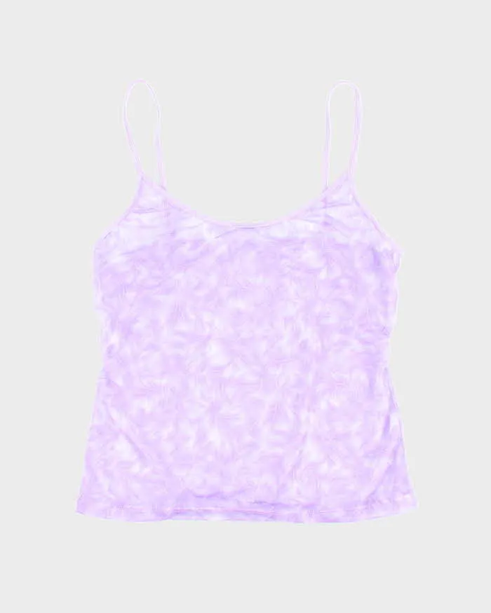 Vintage Y2k 00s Platinum Lingerie Mesh Cami - S sold by Rokit