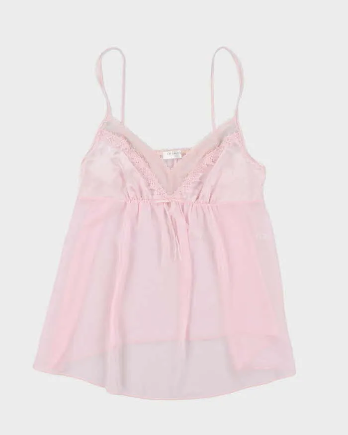 Vintage Guy Laroche Mesh Cami - L sold by Rokit