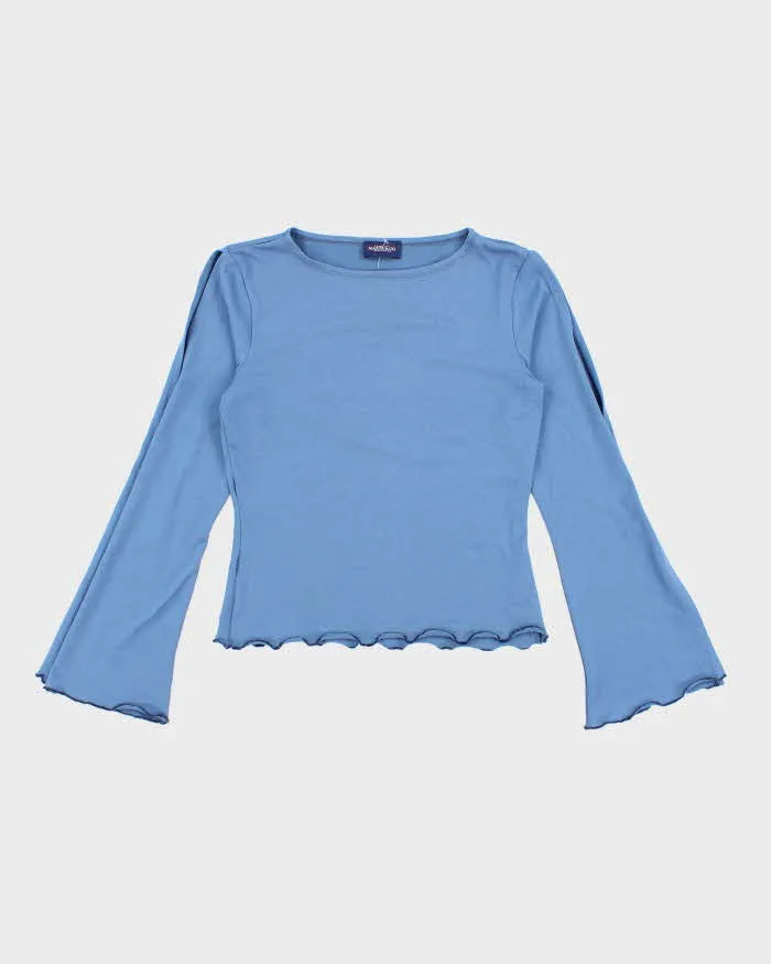 Vintage 90s Maryk & Co Cut-Out Sleeve Top - S sold by Rokit