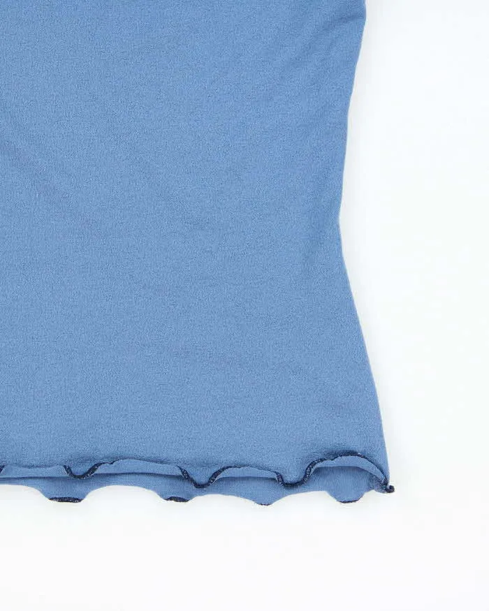 Vintage 90s Maryk & Co Cut-Out Sleeve Top - S sold by Rokit product image thumbnail 4