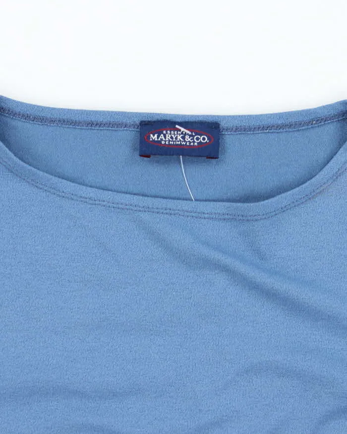 Vintage 90s Maryk & Co Cut-Out Sleeve Top - S sold by Rokit product image thumbnail 5