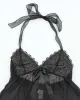 Vintage La Senza Mesh Halter Neck - M sold by Rokit