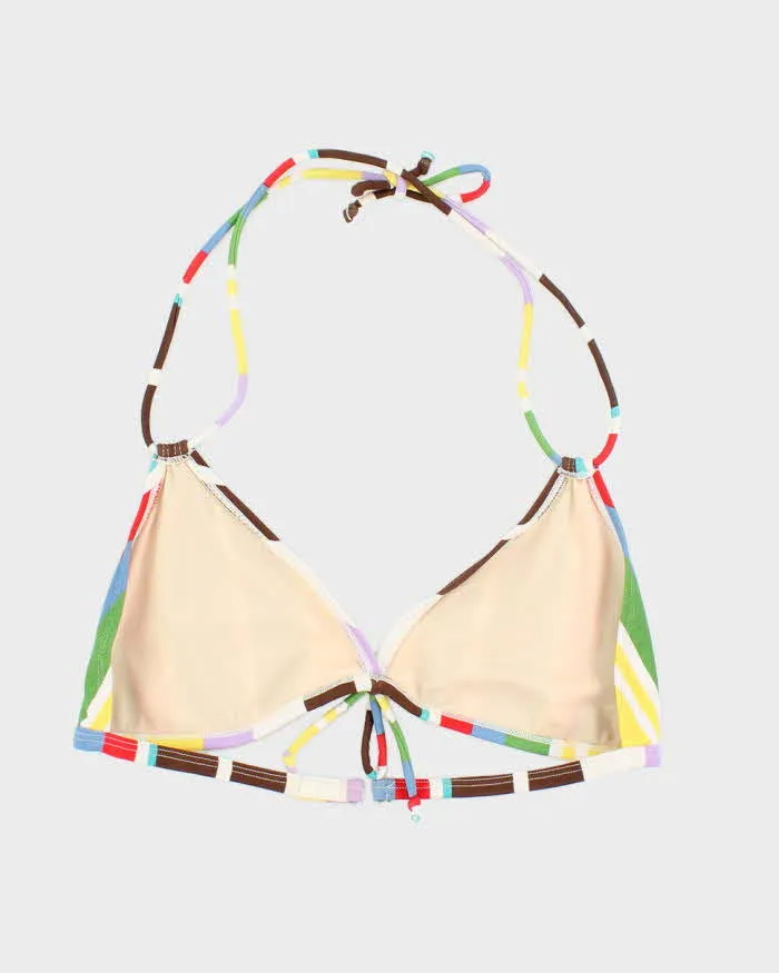 Vintage Y2k 00s Stripe Bikini Top - S/M sold by Rokit product image thumbnail 2
