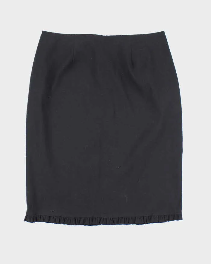 Vintage 90s Classique Collection Frilly Hem Suit Skirt - XS sold by Rokit
