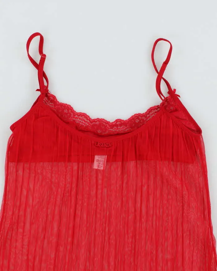 Vintage Y2k 00s La Senza Mesh Pleated Cami - XS sold by Rokit product image thumbnail 4