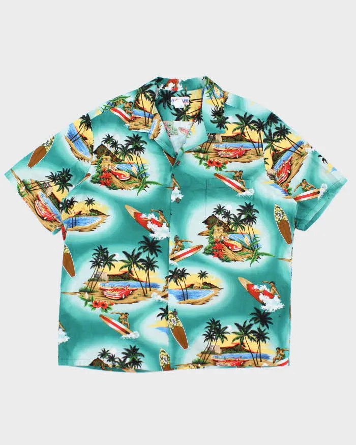 Vintage 80s Aloha Line Hawaiian Shirt - L sold by Rokit