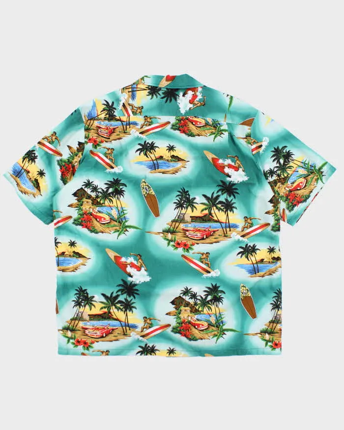 Vintage 80s Aloha Line Hawaiian Shirt - L sold by Rokit product image thumbnail 2