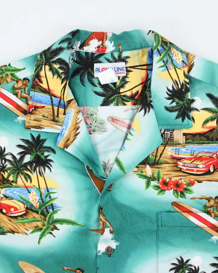 Vintage 80s Aloha Line Hawaiian Shirt - L sold by Rokit product image thumbnail 3