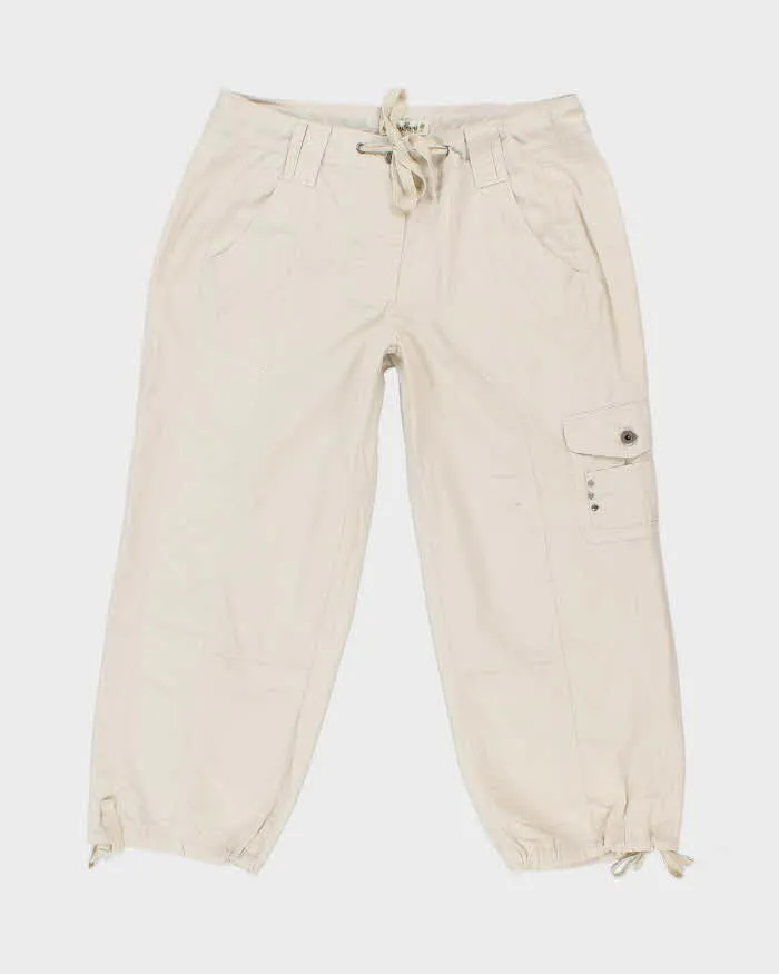 Vintage Y2k 00s Yourself Cropped Cargo Trousers - W34 sold by Rokit