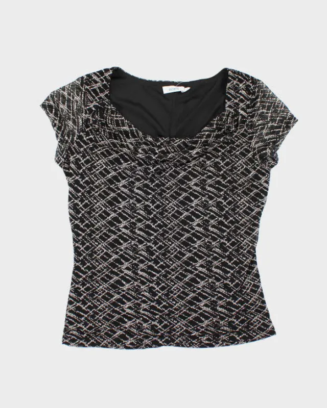 Vintage Y2k 00s Ricki's Cowl Neck Blouse - M sold by Rokit