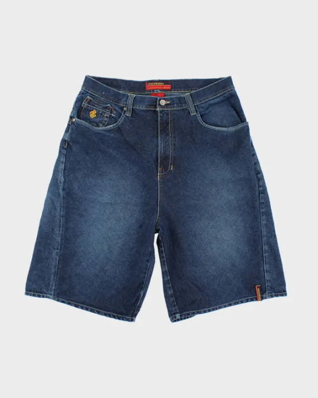 Vintage Y2K Roca Wear Dark Wash Denim Shorts - W34 L10 sold by Rokit