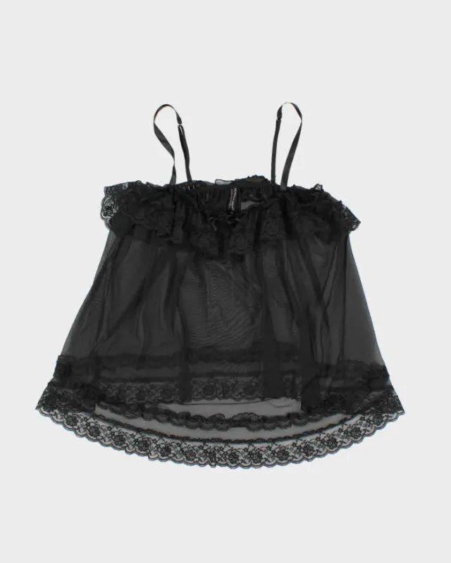 Vintage Y2k 00s Victoria's Secret Mesh Cami - M sold by Rokit