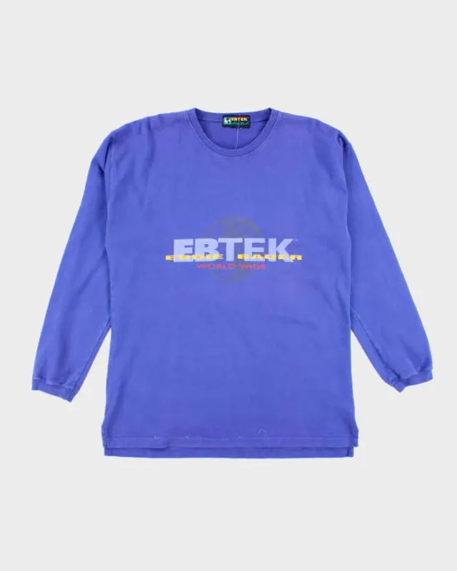 Vintage 90's Eddie Bauer Centre Logo Long-sleeve - XL sold by Rokit
