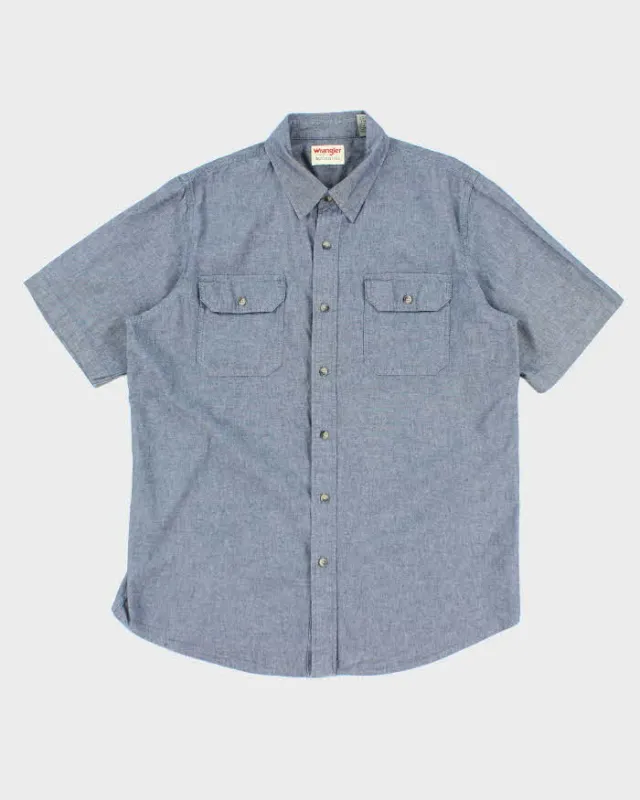 Vintage 2000's Wrangler Authentic Short Sleeve Shirt - L sold by Rokit