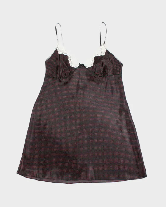 Vintage Y2k 00s Gillian & O'malley Polka Dot Slip Dress -  M sold by Rokit