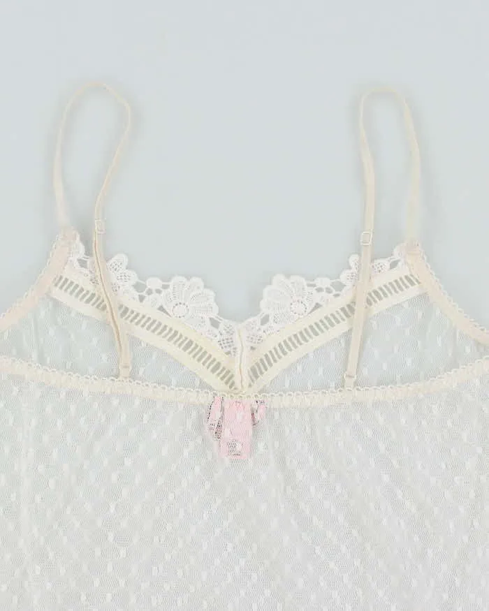 Vintage Y2k 00s Victoria's Secret Lace Cami - S sold by Rokit product image thumbnail 4