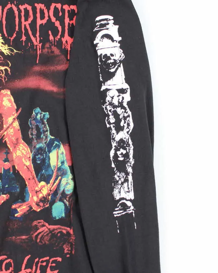 Vintage 2000's Cannibal Corpse Big Graphic Long-sleeve T-Shirt - L sold by Rokit product image thumbnail 5