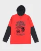 Vintage Y2K Rebel Riders Hooded Waffle Long-sleeved T-Shirt - L sold by Rokit